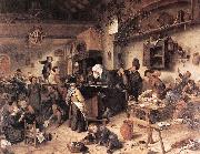 Jan Steen The Village School Germany oil painting reproduction